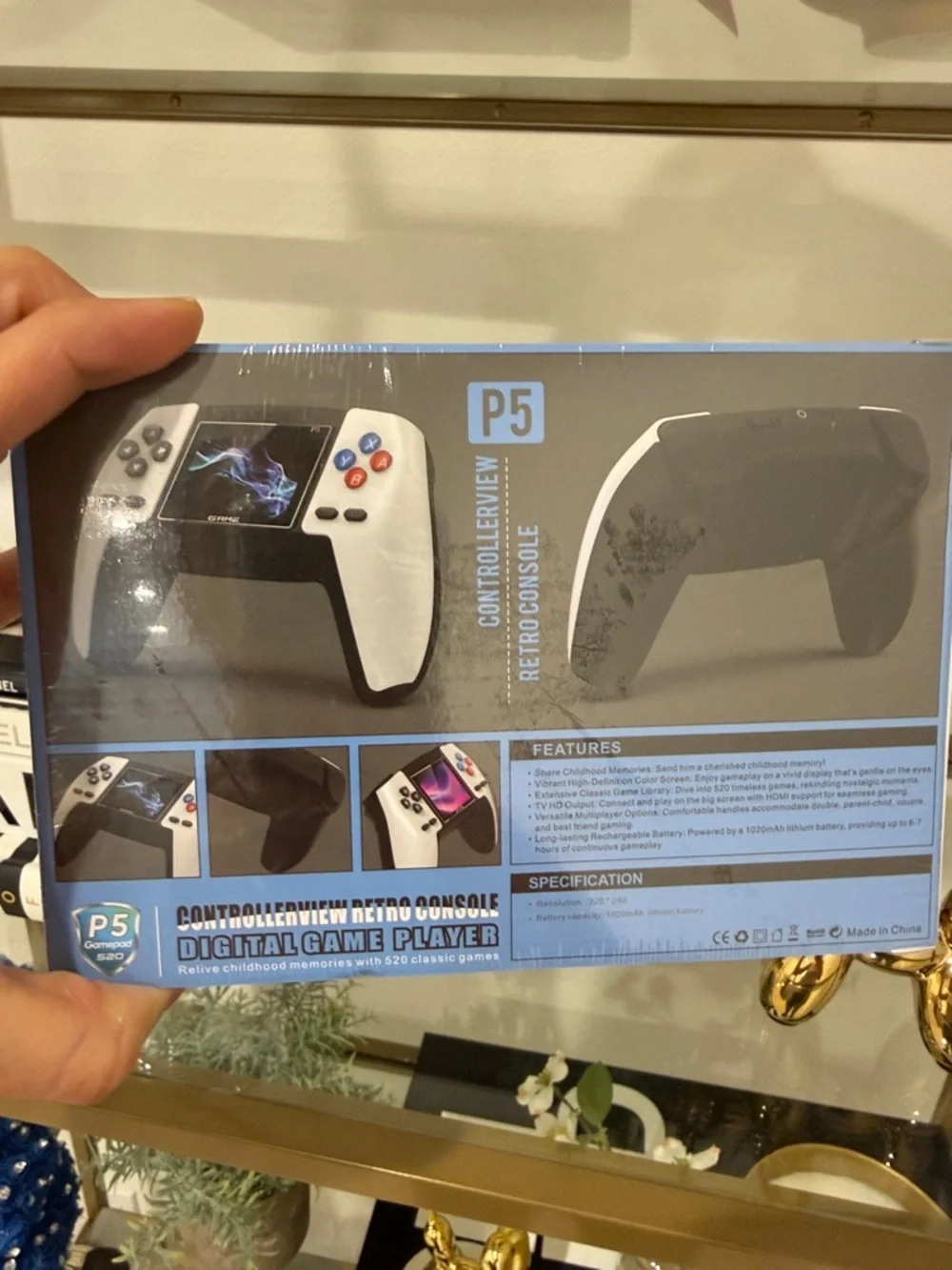 Portable Game Console with 3.5